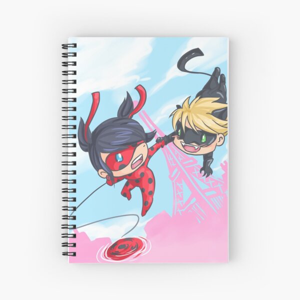 Parisian Heroes Spiral Notebook