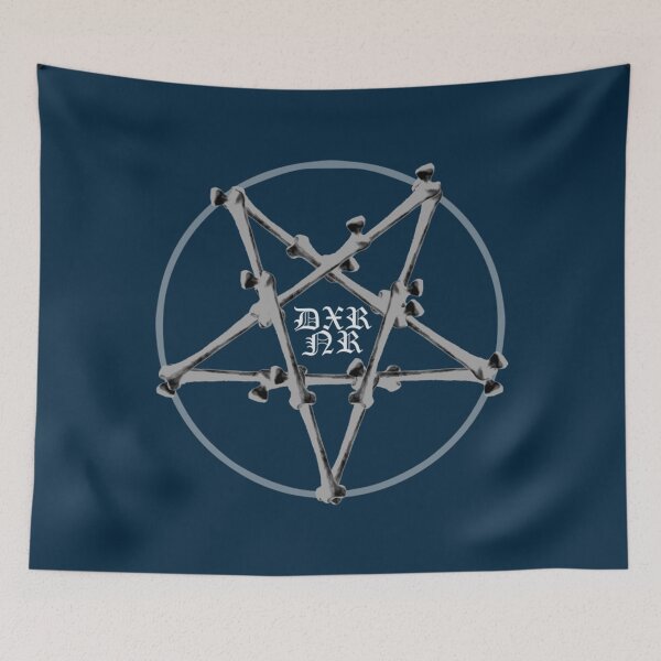 Item preview, Death By Rock And Roll Bone Pentagram   designed and sold by KeltonKendra.