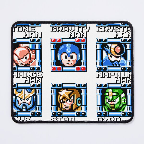 Artikelvorschau, Mega Man T-ShirtMega Man 5 Stage Select T-Shirt_von Retro Bit Designs_ entworfen und verkauft von asayunoie.