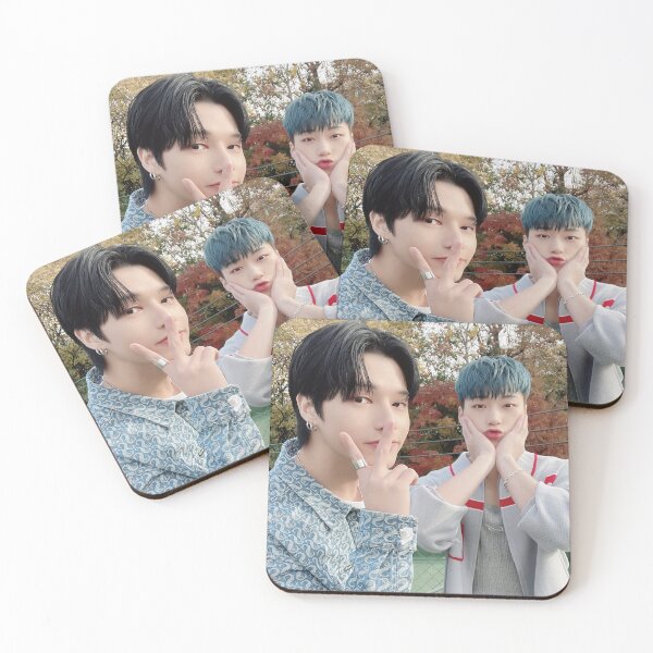 Item preview, ATEEZ Wooyoung & San designed and sold by HaloHaloShine.