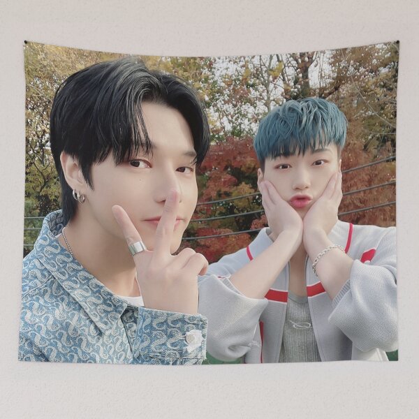 Item preview, ATEEZ Wooyoung & San designed and sold by HaloHaloShine.