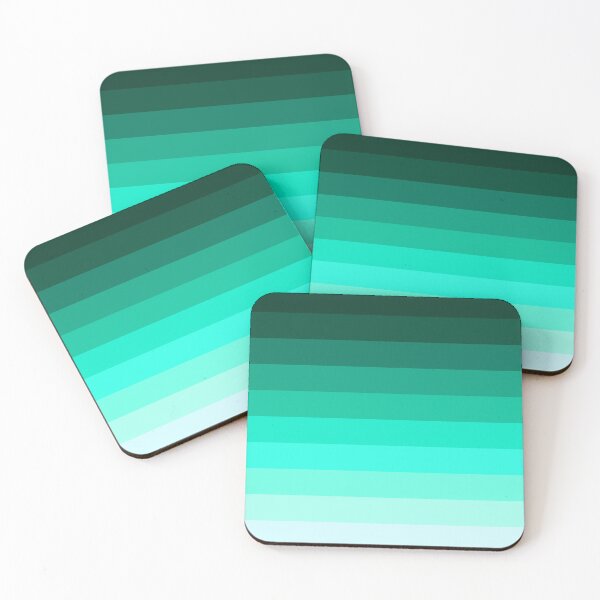 Item preview, Aesthetic Aquamarine Gradient Pattern designed and sold by quinellie.