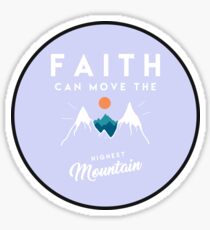 Faith Quote Sticker