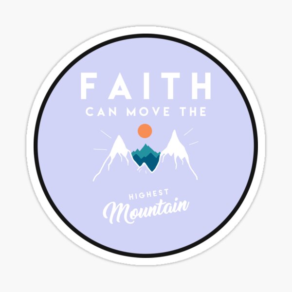 Faith Quote Sticker