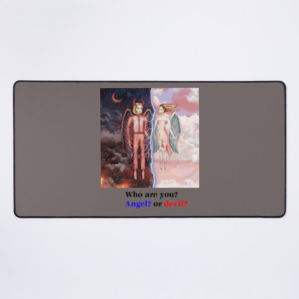 Item preview, Who are you? Angel? or the devil? designed and sold by mostheristore.