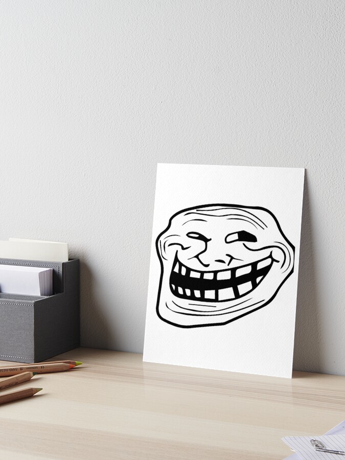 Trollge Meme Sticker for Sale by yooKabb