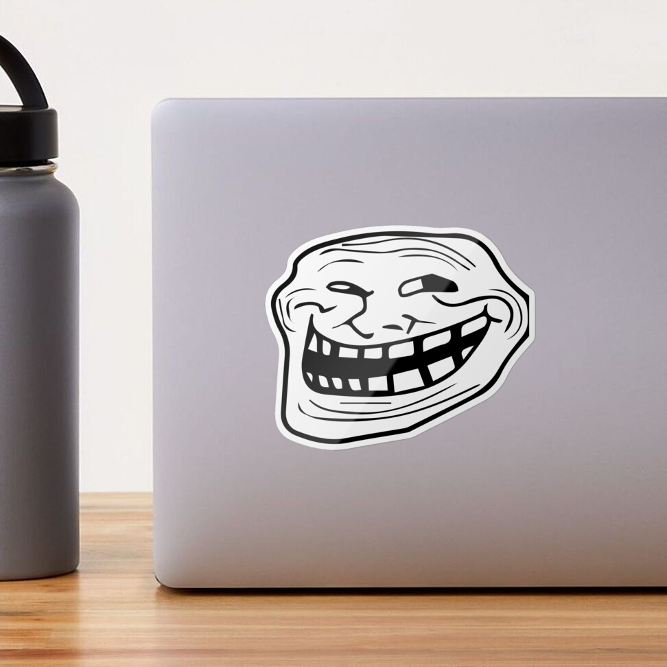 Trollge Meme Sticker for Sale by yooKabb