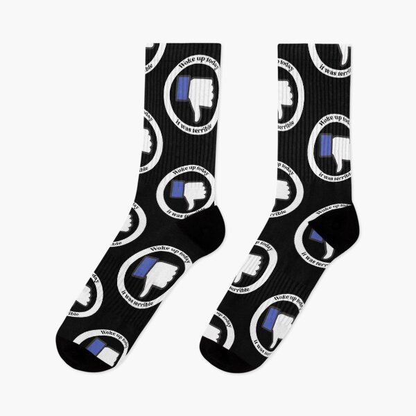 Item preview, Woke Up Today It Was Terrible - Funny Sayings And Quotes - Dislike designed and sold by Sonatablue.
