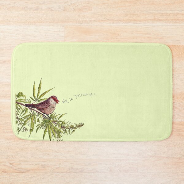 My favorite season is the fall of Patriarchy – Feminist bird Bath Mat