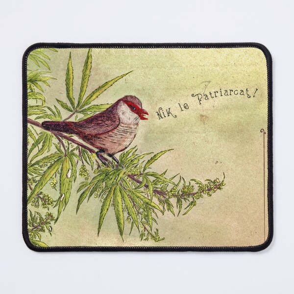 Item preview, My favorite season is the fall of Patriarchy – Feminist bird designed and sold by Loki Propagandart.