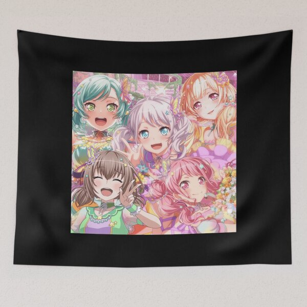 Item preview, BanG Dream Bandori Eve Aya Maya Hina Chisato PastelBloom Girls edit Classic . designed and sold by patoutbovett.