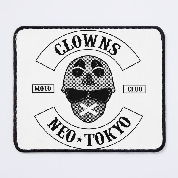 AKIRA Clown Gang Biker Neo Tokyo Movie Waterproof Vinyl Sticker Red Ka