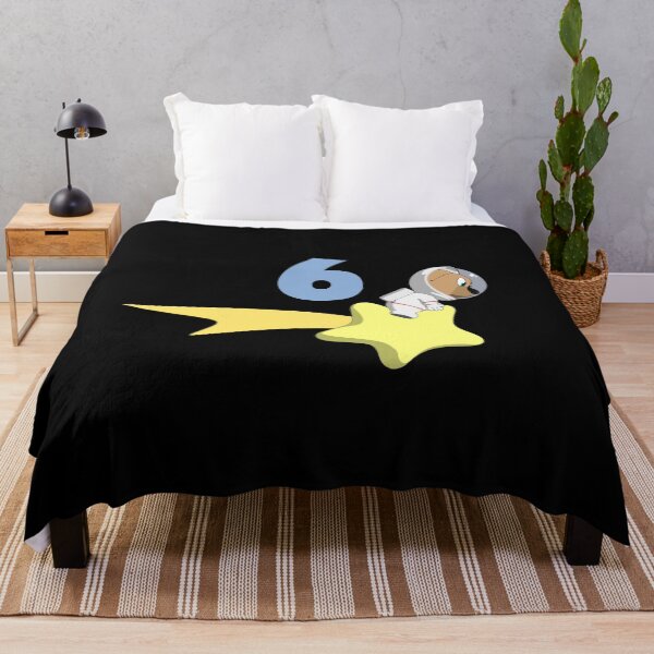 Item preview, Space Puppy On The Shooting Star - 6 Years Old 6th Birthday designed and sold by onicon.