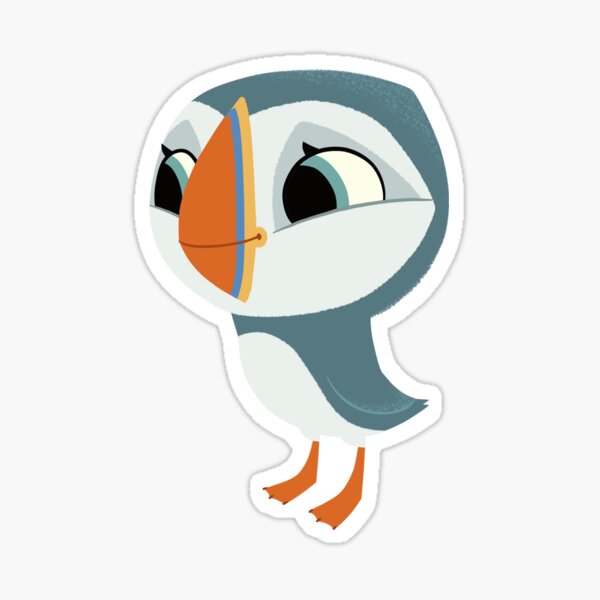 Oona - Side, Smile Sticker