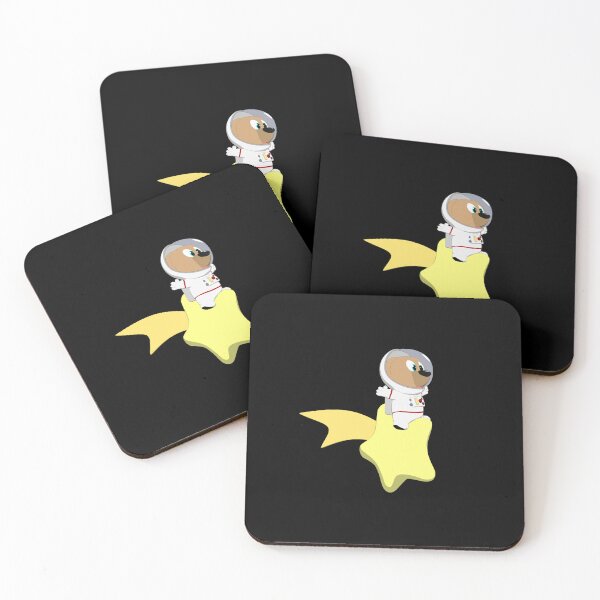 Item preview, Space Puppy Happy On The Shooting Star designed and sold by onicon.