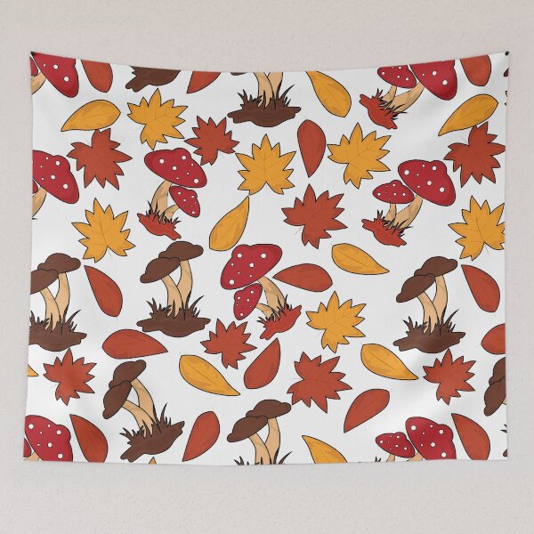 Item preview, Mushrooms Pattern designed and sold by Cheni-Yathri.
