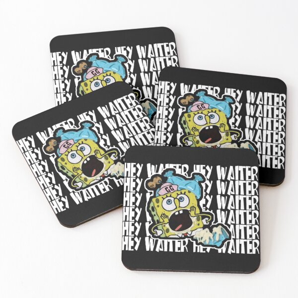 Item preview, SpongeBob HEY WAITER!!! Essential . designed and sold by marciaikweym.