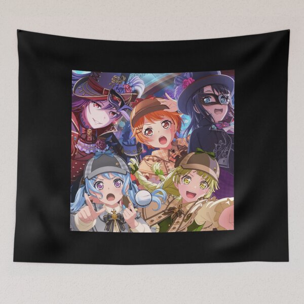 Item preview, BanG Dream Bandori Kokoro Kaoru Kanon Hagumi Misaki Detective Judgement Edit Classic . designed and sold by patoutbovett.