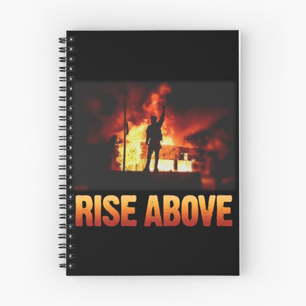 Item preview, Rise Above Sticker designed and sold by rikazr6sr1.