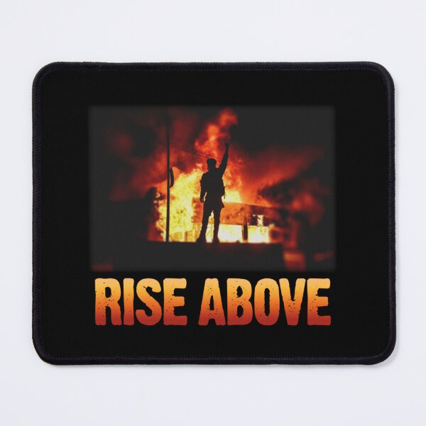 Item preview, Rise Above Sticker designed and sold by rikazr6sr1.