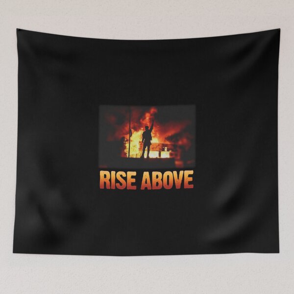 Item preview, Rise Above Sticker designed and sold by rikazr6sr1.