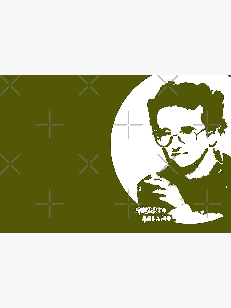 Thumbnail 3 of 3, Journal, Roberto Bolano - Infrarrealist XXI century writer (for dark Background) designed and sold by alphaville.
