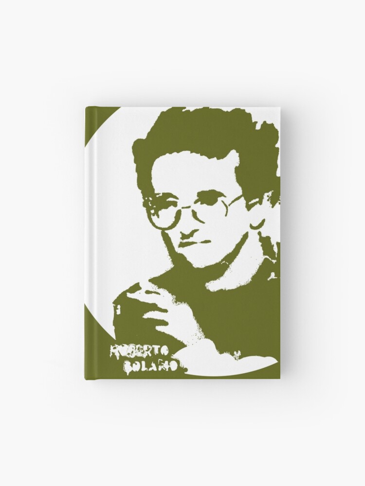 Thumbnail 1 of 3, Journal, Roberto Bolano - Infrarrealist XXI century writer (for dark Background) designed and sold by alphaville.