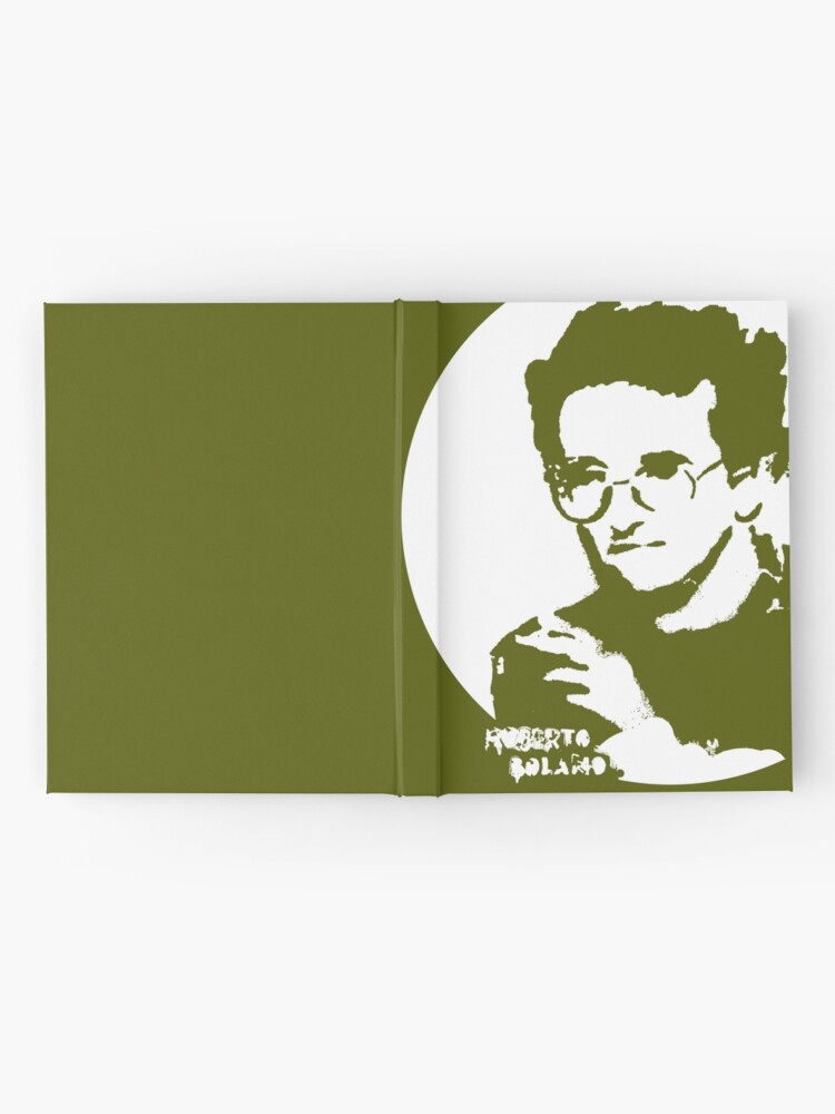 Thumbnail 2 of 3, Journal, Roberto Bolano - Infrarrealist XXI century writer (for dark Background) designed and sold by alphaville.
