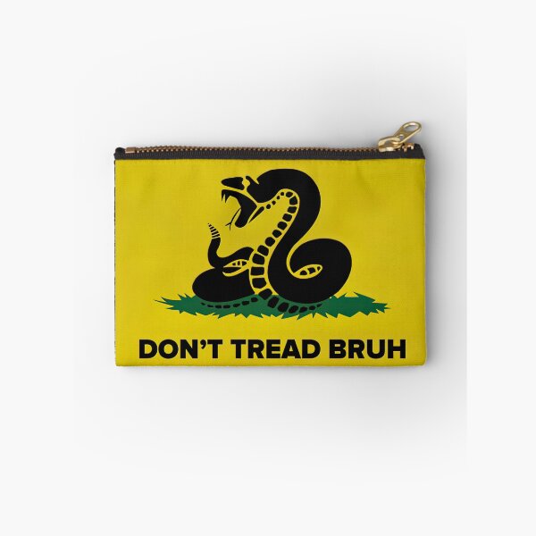 Item preview, Don't Tread Bruh Gadsden Flag - Don't Tread On Me Stencil Gadsden Flag  designed and sold by douglasNVD.