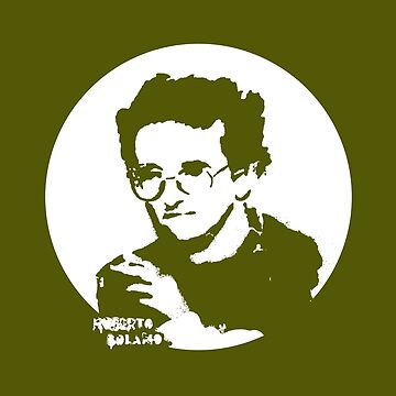Artwork thumbnail, Roberto Bolano - Infrarrealist XXI century writer (for dark Background) by alphaville