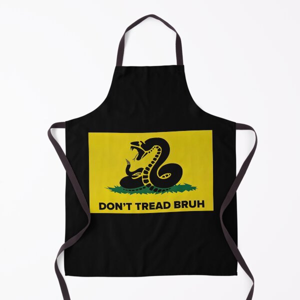 Item preview, Don't Tread Bruh Gadsden Flag - Don't Tread On Me Stencil Gadsden Flag  designed and sold by douglasNVD.