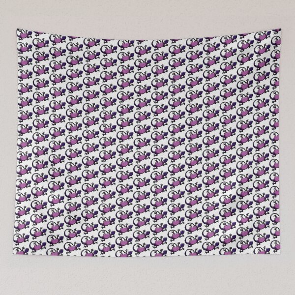Item preview, Leaping Lizards, Purple designed and sold by Heidi Baldwin.