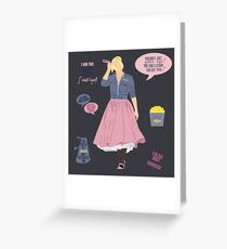 Rose Tyler Greeting Card