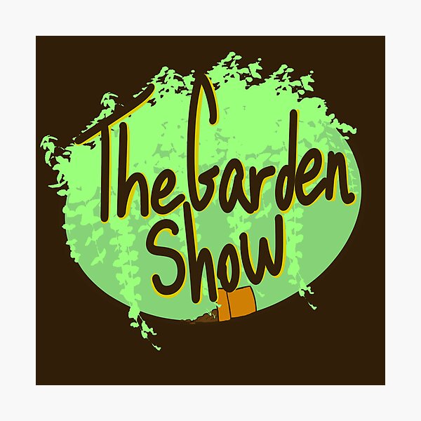 "The Garden Show’s Official Logo" Photographic Print for Sale by