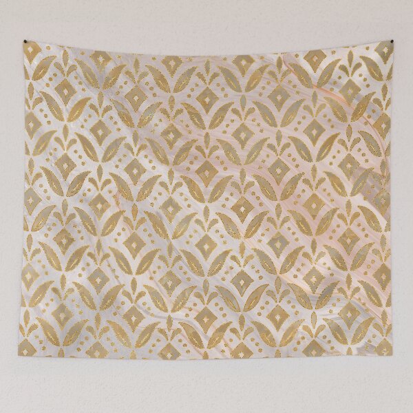 Item preview, Elegant gold and stone art deco pattern, faux metallic and stone elegance designed and sold by Orianah.