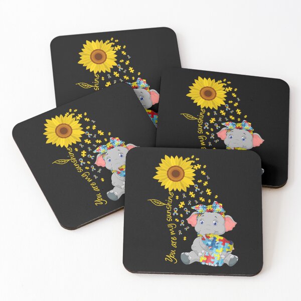 Item preview, Elephant Lover You Are My Sunshine Autism Mommy & Baby Elephant designed and sold by millierandall2.