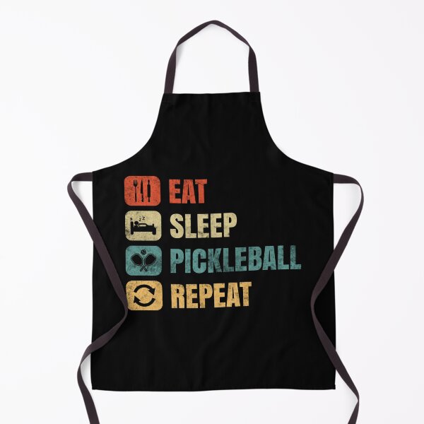Item preview, Funny Pickleball Sayings Eat Sleep Pickleball Repeat designed and sold by motivationaltee.