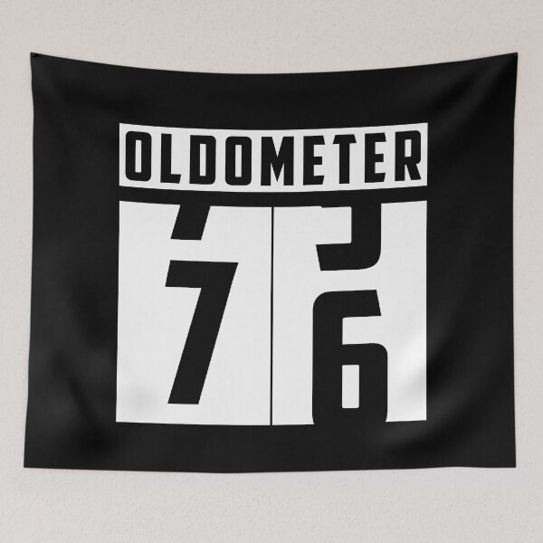 Item preview, Oldometer counter Number 76 birthday designed and sold by HeavyStyle.