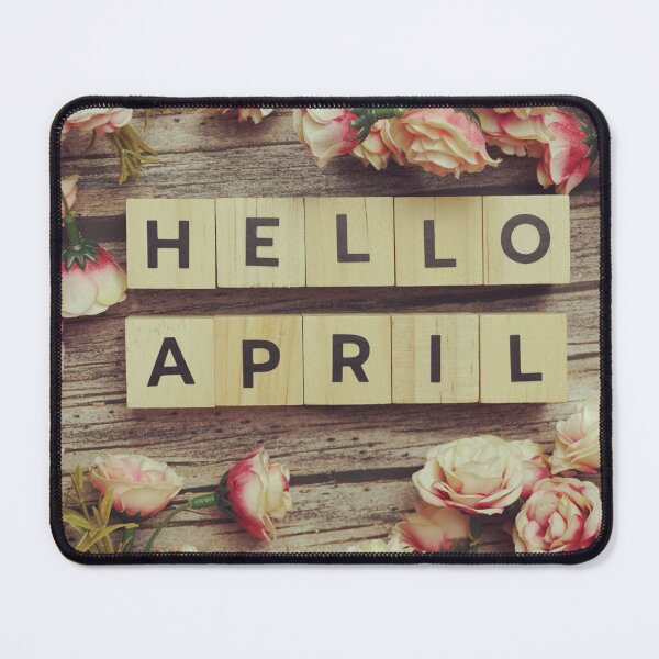Item preview, Hello April Month ~Beautiful Floral Design For April Borns/Floral Enthusiasts and Nature Lovers designed and sold by haRexia.