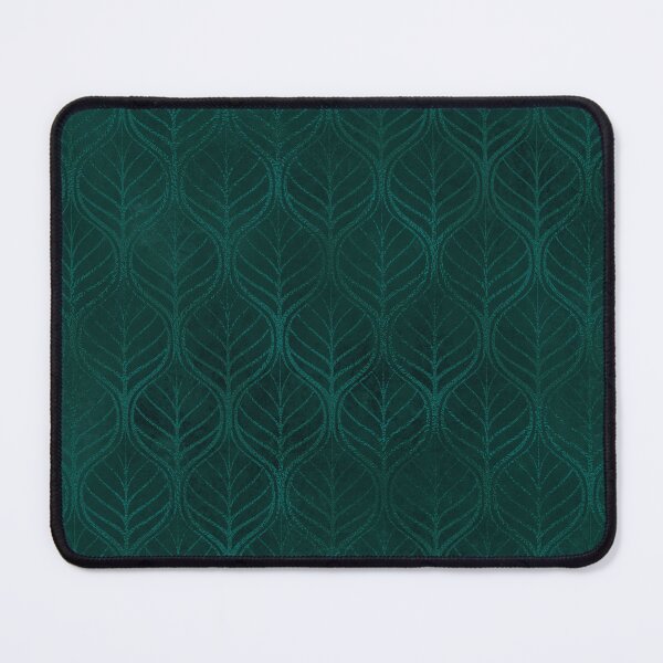 Item preview, Teal Art Deco Pattern, elegant teal faux metallic and velvet luxury designed and sold by Orianah.