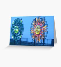 Blackpool Lights - 3 Greeting Card