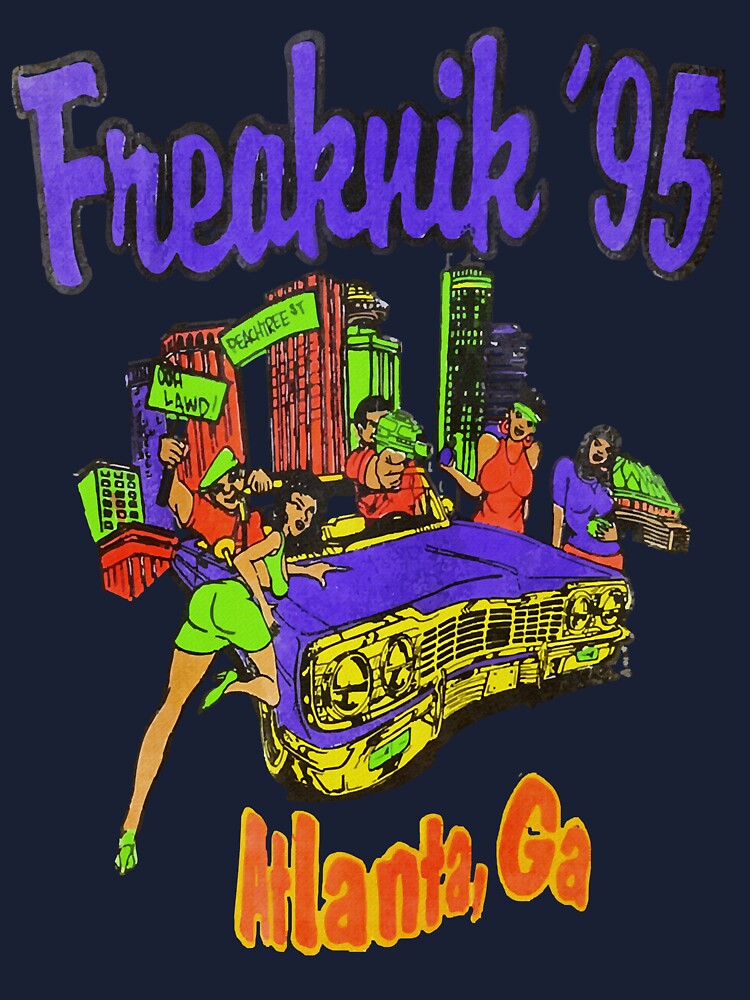 Freaknik Retro Graffiti Old School Festival Gifts' Men's T-Shirt