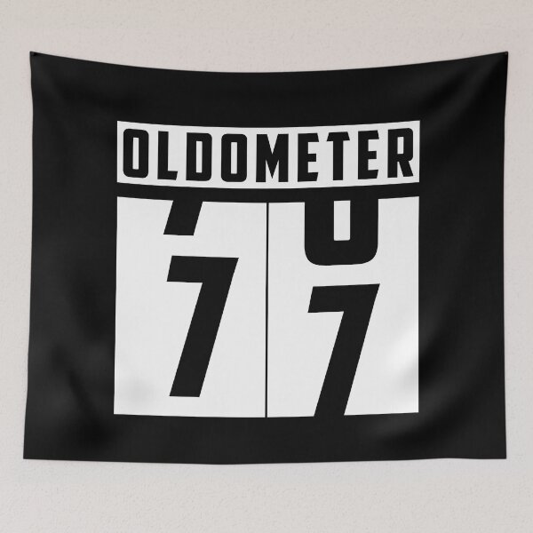 Item preview, Oldometer counter Number 77 birthday designed and sold by HeavyStyle.