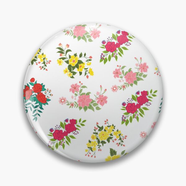 Item preview, Colorful Floral Pattern Essential Accessories (Red Yellow) designed and sold by bailong1668.