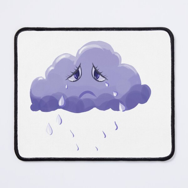 Item preview, Sad cute cloud cartoon  designed and sold by Mayelshehawy.
