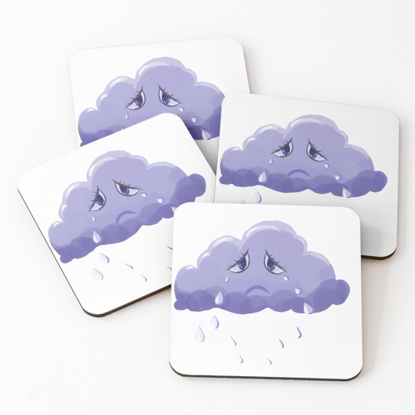 Item preview, Sad cute cloud cartoon  designed and sold by Mayelshehawy.