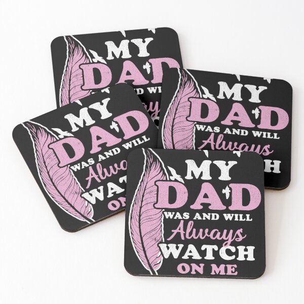 Item preview, My dad was and will always watch on me - great dad, world's best dad, love daddy, dad gone designed and sold by GeradoSadow.