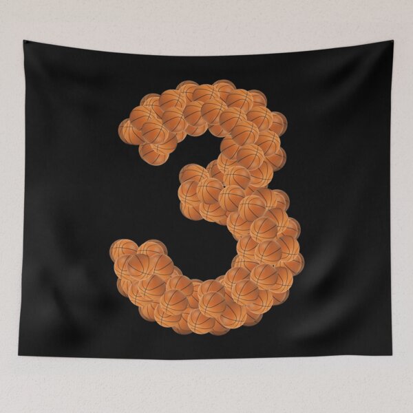 Item preview, Sports Number 3 - Basketball Player  Active . designed and sold by marciaikweym.
