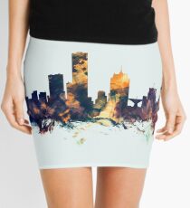 Milwaukee Wisconsin Skyline Mini Skirt