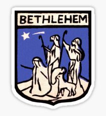 Bethlehem Vintage Travel Decal Sticker